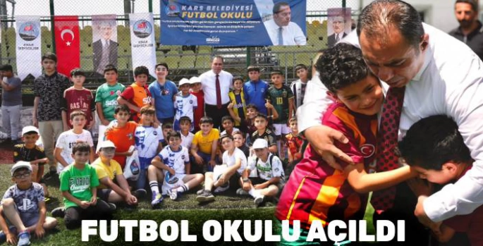 Kars Belediyesi Futbol Okulu Açıldı!