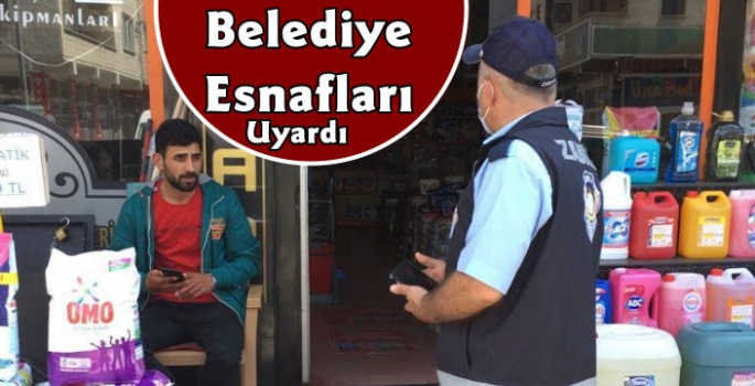 Kars Belediyesi'nden Esnafa Uyarı