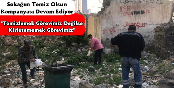 Kars Belediyesi'nden Sokağım Temiz Olsun Kampanyası