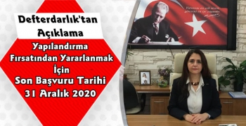 Kars Defterdarı Suzan Gürbüz'den Yapılandırma Açıklaması