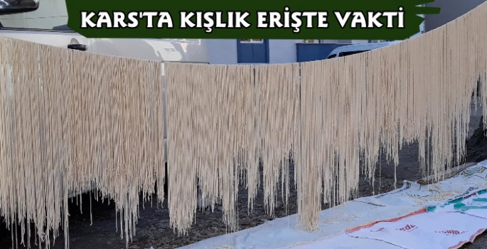 Kars Eriştesi Yapımına Başlanıldı