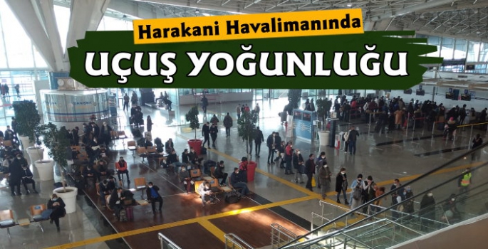 Kars Harakani Havalimanında Uçuş Yoğunluğu