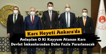 Kars Heyeti'nden Ankara Çıkarması