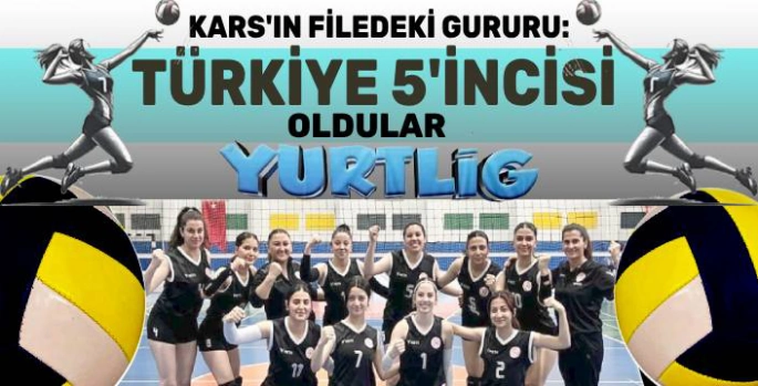 Kars'ın Filedeki Gururu: KYK Voleybol Takımı Türkiye Beşincisi!