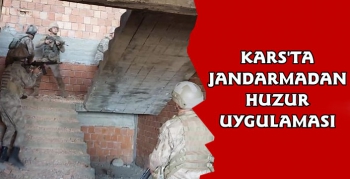 Kars Jandarmadan Huzur Uygulaması