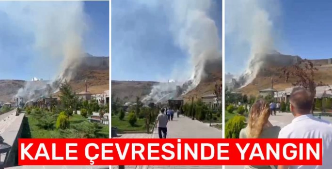 Kars Kalesi Eteklerinde Ot Yangını: Kent Dumanla Kapland