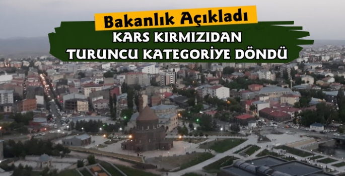 Kars Kırmızıdan Turuncuya Döndü