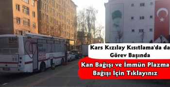 Kars Kızılay'dan Kan Bağışı Duyurusu