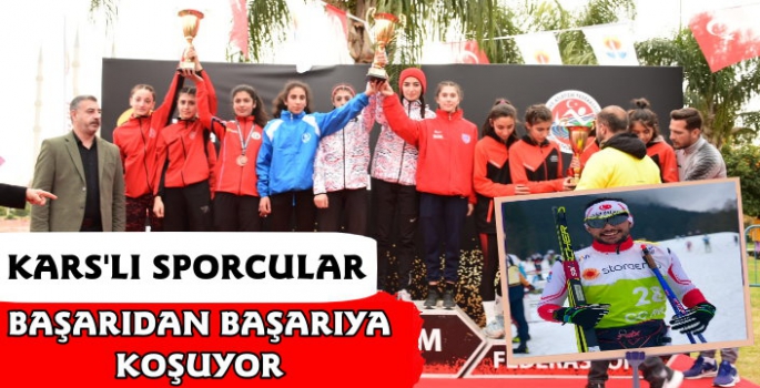 Kars'lı Sporcular Başarıdan Başarıya Koşuyor