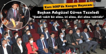 Kars MHP'de Tolga Adıgüzel Güven Tazeledi