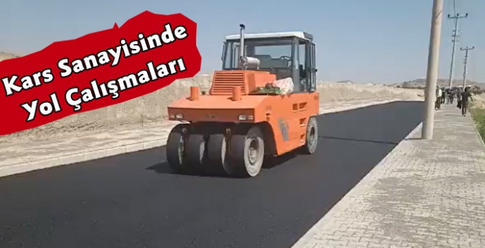 Kars OSB ve Küçük Sanayi Sitesi'nde Yol Çalışmaları