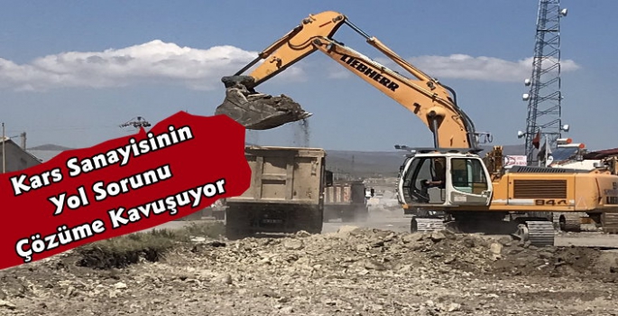 Kars Sanayisi Sıcak Asfalta Kavuşuyor