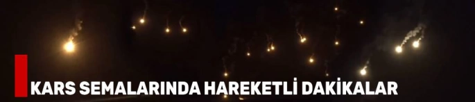 Kars Semalarında Hareketli Dakikalar: Işıklar Korkuttu, Gerçek Ortaya Çıktı