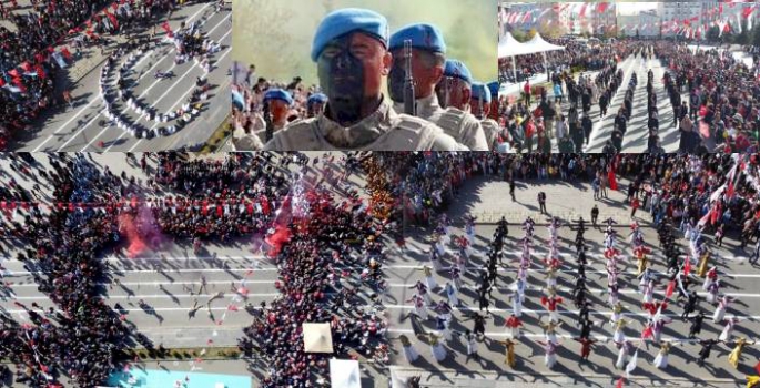 Kars'ta 100'üncü Yıla Yakışır Cumhuriyet Coşkusu