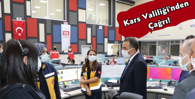 Kars'ta 112 Acil Çağrı Toplantısı