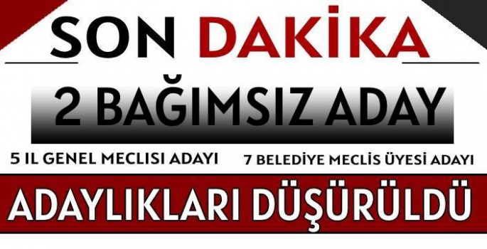 Kars'ta 14 Adayın Adaylıkları Düşürüldü!