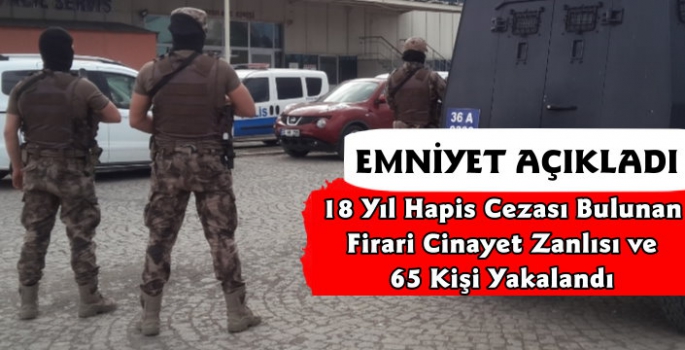 Kars'ta 18 Yıl Hapis Cezası Bulunan Cinayet Zanlısı Yakalandı