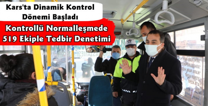 Kars'ta 295 Ekiple Dinamik Denetim Gerçekleştirildi