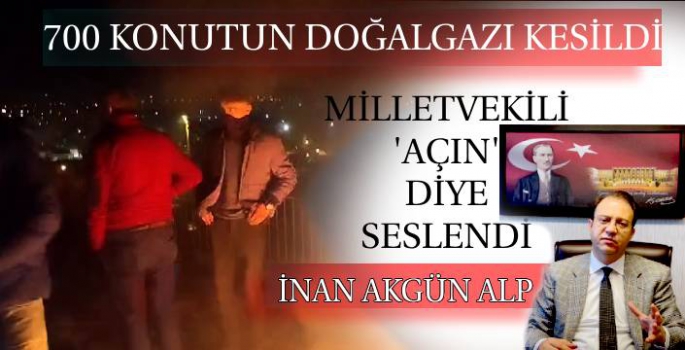 Kars'ta 700 Konutun Doğalgazı Kesildi!