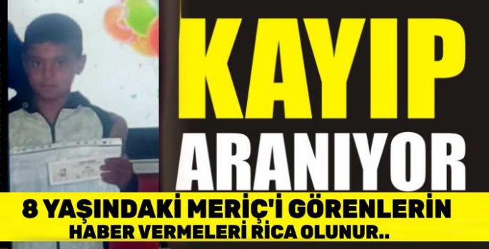 Kars'ta 8 Yaşındaki Meriç'ten Haber Alınamıyor