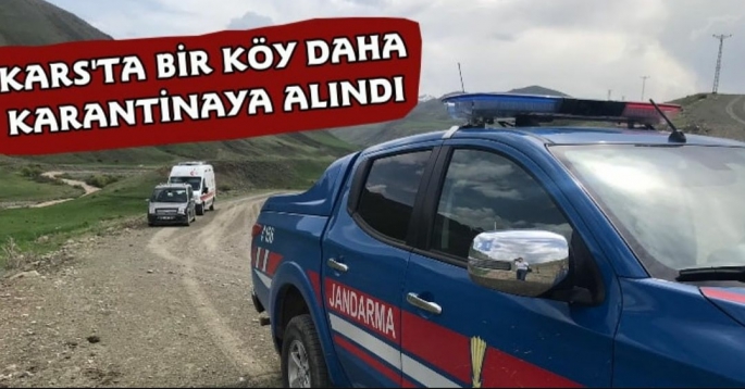 Kars'ta Bir Köy Karantinaya Alındı 