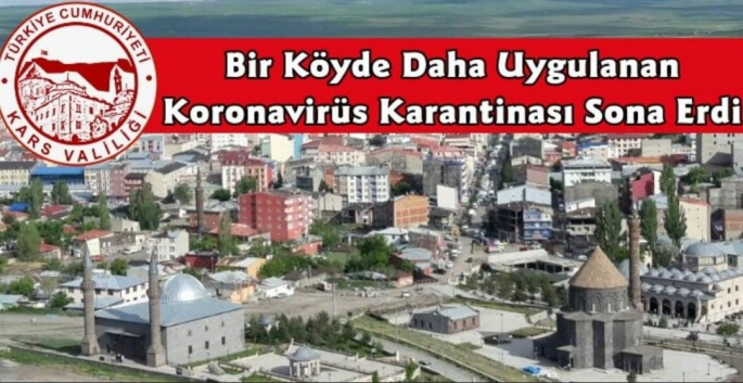 Kars'ta Bir Köyün Karantinası Sona Erdi