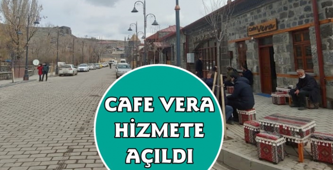Kars'ta Cafe Vera Hizmete Açıldı