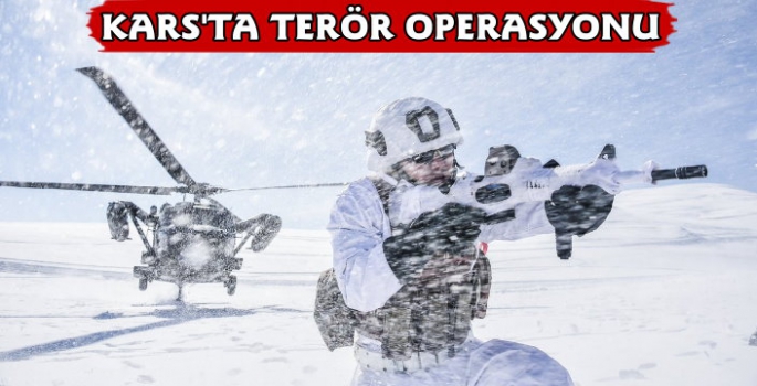 Kars'ta Çemçe Madur Kırsalında Terör Operasyonu