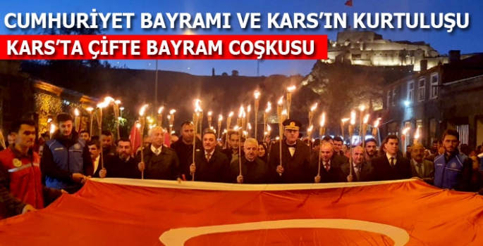 Kars'ta Çifte Bayram Coşkusu