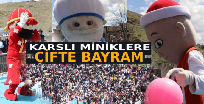 Kars'ta Çifte Bayram Coşkusu