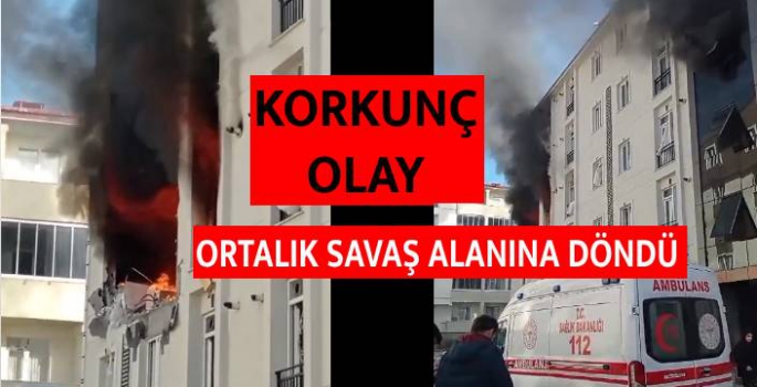 Kars'ta Doğalgaz Patlaması, Ortalık Savaş Alanına Döndü