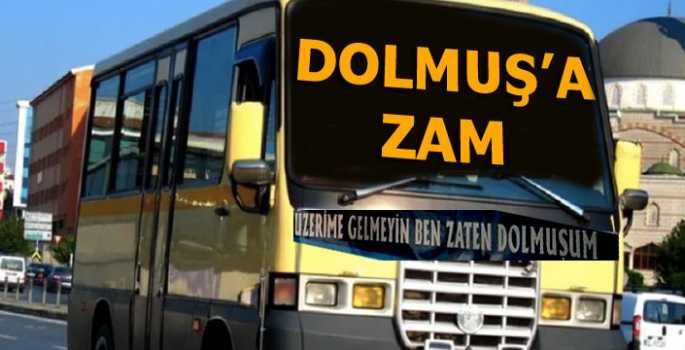 Kars'ta dolmuş fiyatlarına zam geldi