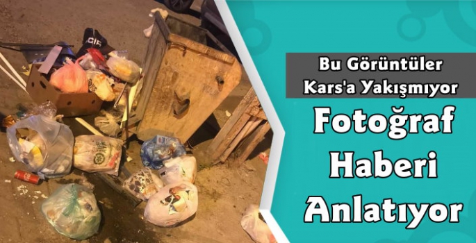 Kars'ta Duyarlı Vatandaşlardan Çöp Konusunda Uyarı