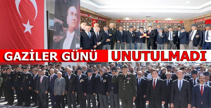 Kars'ta Gaziler Günü Unutulmadı