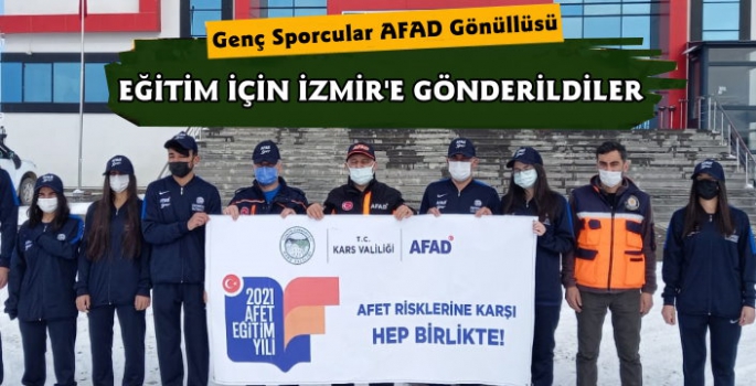 Kars'ta Genç Sporcular AFAD Gönüllüsü Olsun Projesi