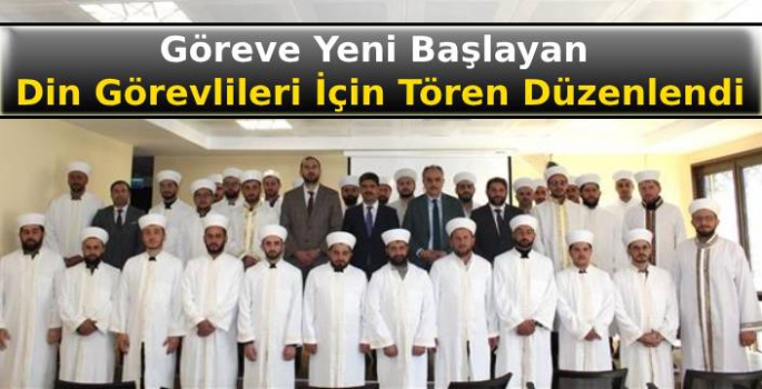 Kars'ta Göreve Yeni Başlayan Din Görevlileri İçin Tören Düzenlendi