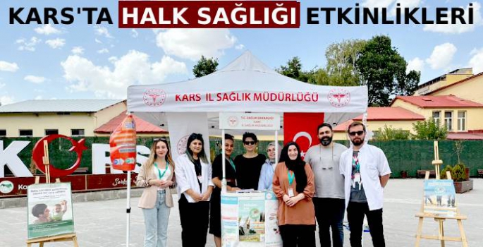 Kars'ta Hak Sağlığı Haftası Etkinlikleri