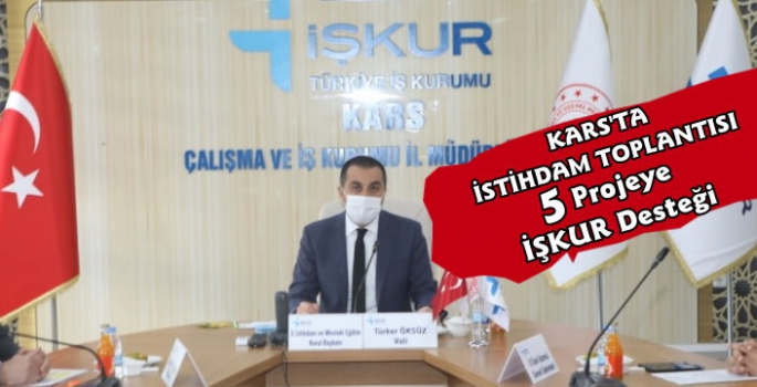 Kars'ta İl İstihdam ve Mesleki Eğitim Kurulu Toplandı