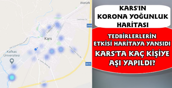 Kars'ta Kaç Kişiye Korona Aşısı Yapıldı