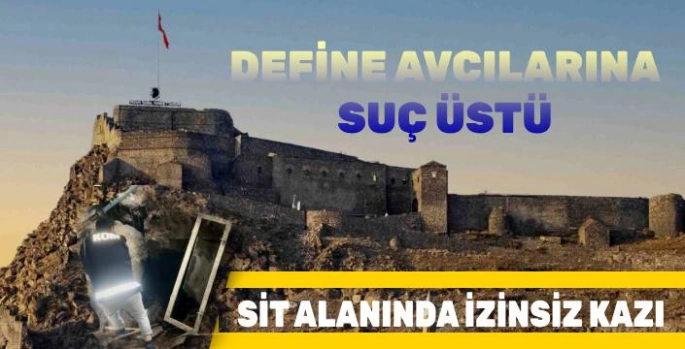 Kars'ta Kaçak Kazı Yapan 6 Kişi Suçüstü Yakalandı