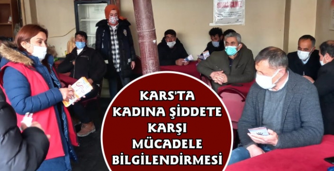 Kars'ta Kadına Yönelik Şiddetle Mücadele Eğitimi