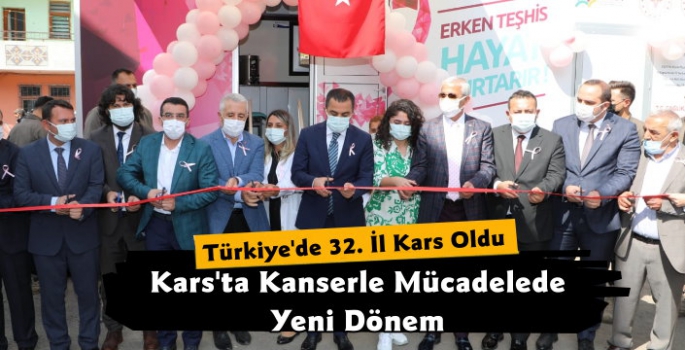 Kars'ta Kanserle Mücadelede Yeni Dönem