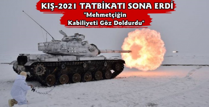 Kars'ta Kış-2021 Tatbikatı Başarıyla Tamamlandı