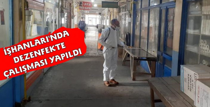 Kars'ta Koronavirüs Dezenfekte Çalışması