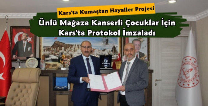 Kars'ta Kumaştan Hayaller Projesi