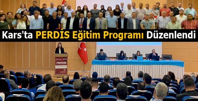 Kars'ta PERDİS Eğitim Programı Düzenlendi
