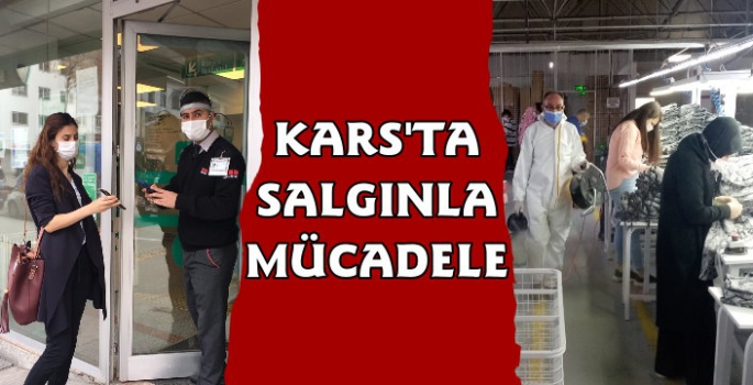 Kars'ta Salgınla Mücadele Çalışmaları