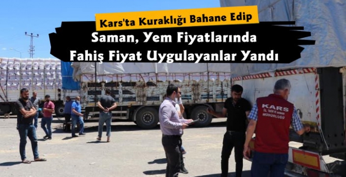 Kars'ta Saman ve Yem Fiyatlarına İnceleme