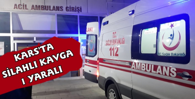 Kars'ta Silahlı Kavga 1 Yaralı