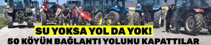 Kars'ta Su Eylemi: Köylüler Yol Kapattı